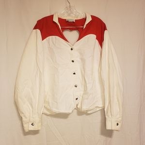 Banjo 2XX Heart Button Down Shirt